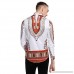Fashion Mens Vintage African Print Long Sleeve Turn-Down Collar Tops Shirt Red B07PRCZ2SP